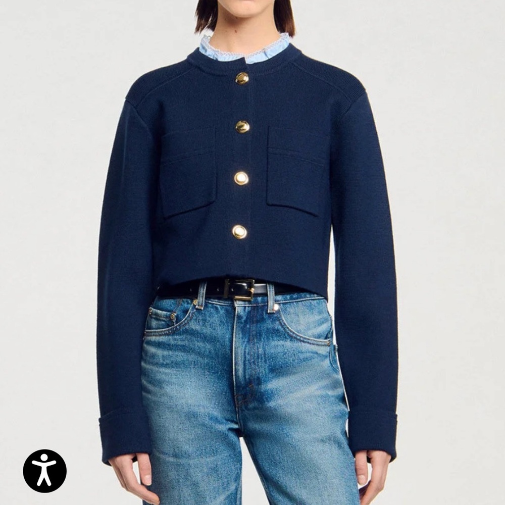 New Sandro cardigan